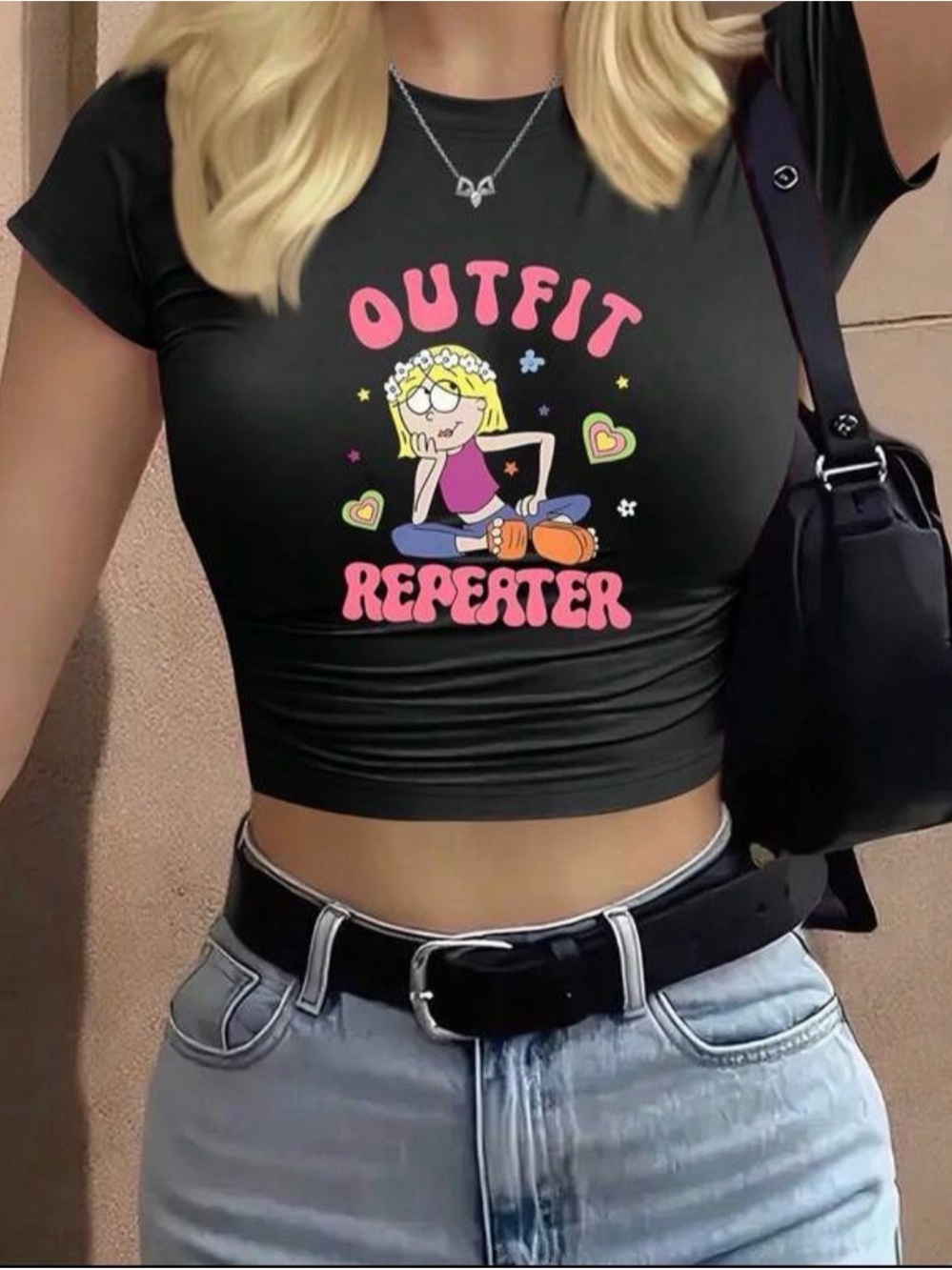 Lizzie McGuire/ Hilary Duff  Crop Top